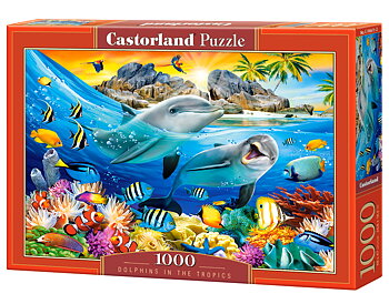 Dolphins in the Tropics 1000 Bitar Castorland