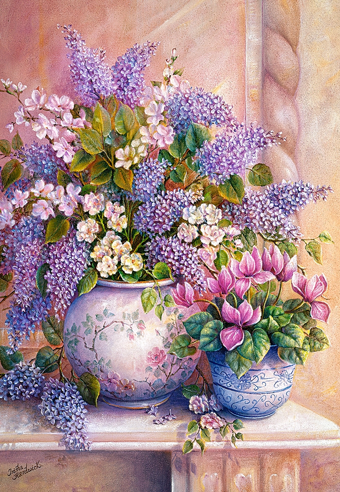 Lilac Flowers 1500 Bitar Castorland