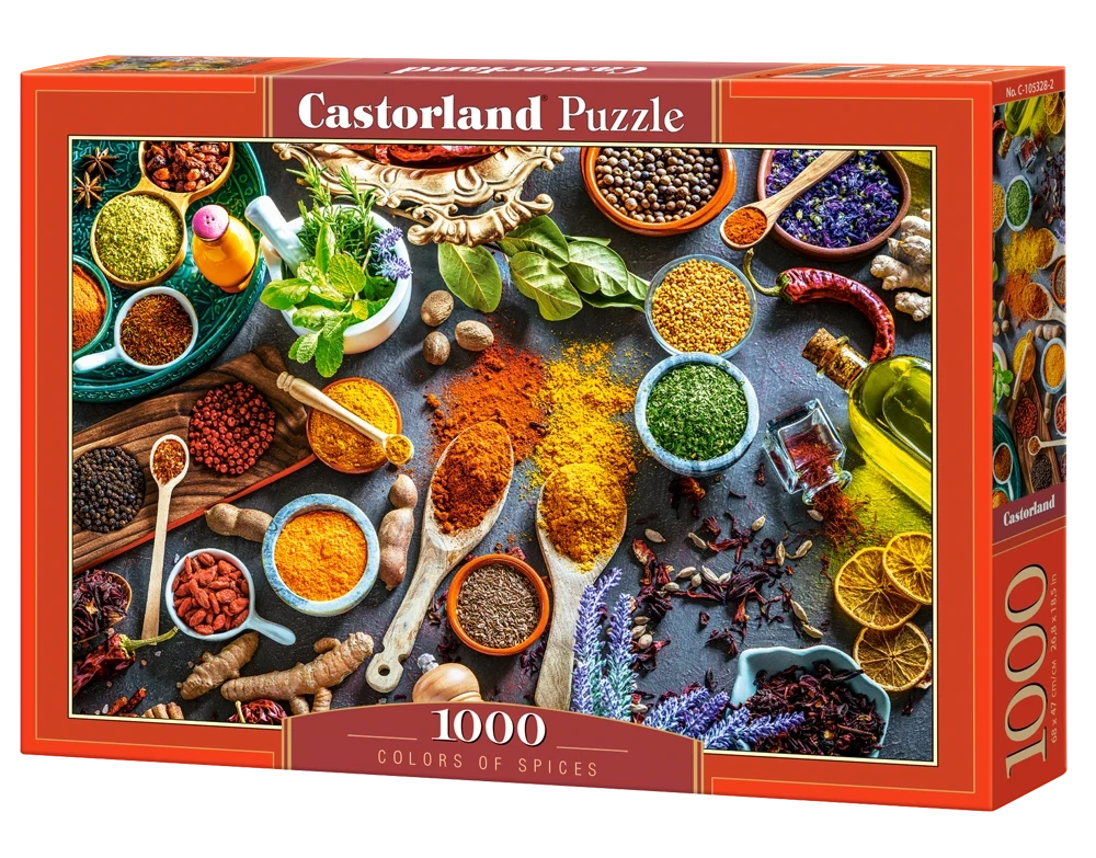 Colors of Spices, 1000 Bitar Castorland - 2