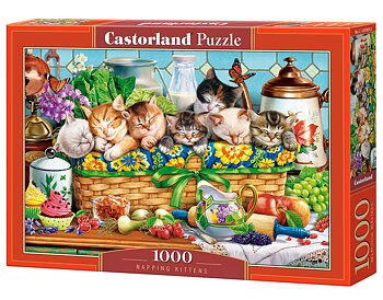 Napping Kittens 1000 Bitar Castorland
