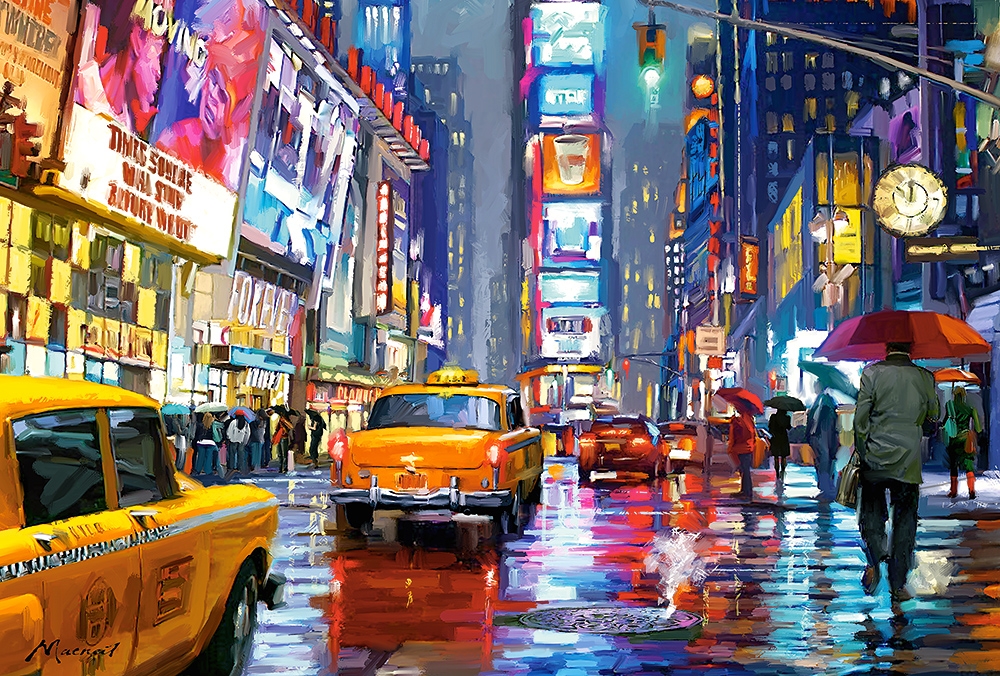 Times Square 1000 Bitar Castorland