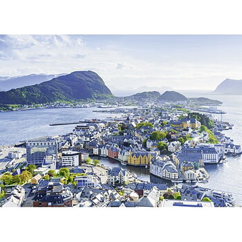 Ålesund in Norwegen 1000 Bitar Ravensburger