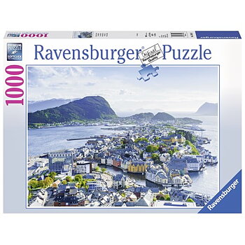 Ålesund in Norwegen 1000 Bitar Ravensburger