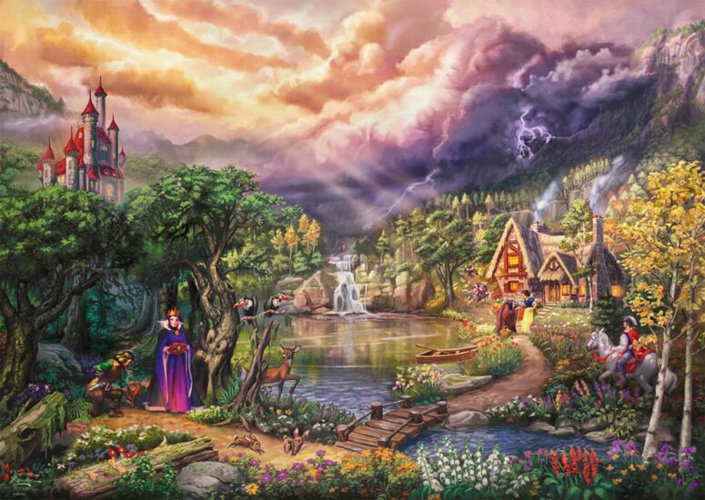 Snow White and the Queen, 1000 Bitar, Schmidt
