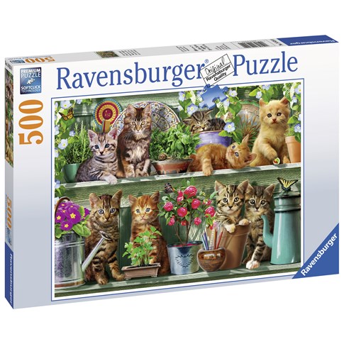 Cats on the Shelf  500 Bitar Ravensburger - 2