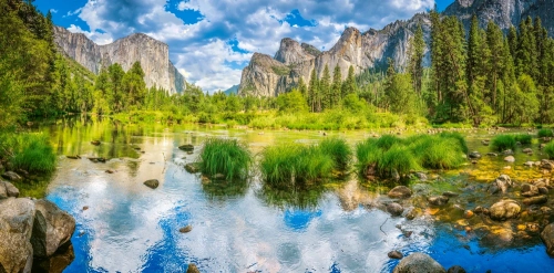 Yosemite Valley, USA  4000 bitar Castorland