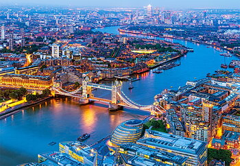 Aerial view of London 1000 Bitar Castorland