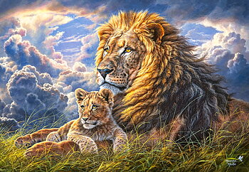 Like Father Like Son 1000 Bitar Castorland