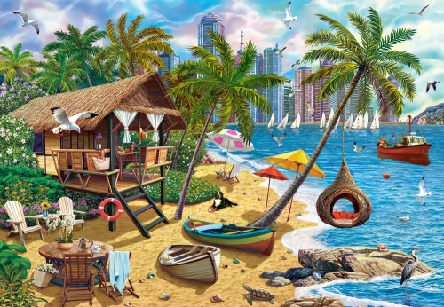 Summer In The City 1000 Bitar Castorland