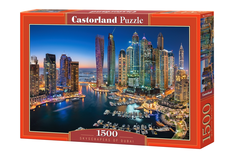 Skyscrapers of Dubai 1500 Bitar Castorland - 2
