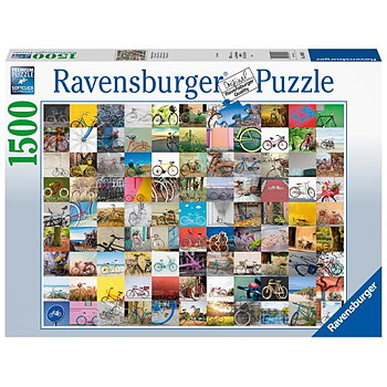 99 bicycles and more   1500 Bitar Ravensburger