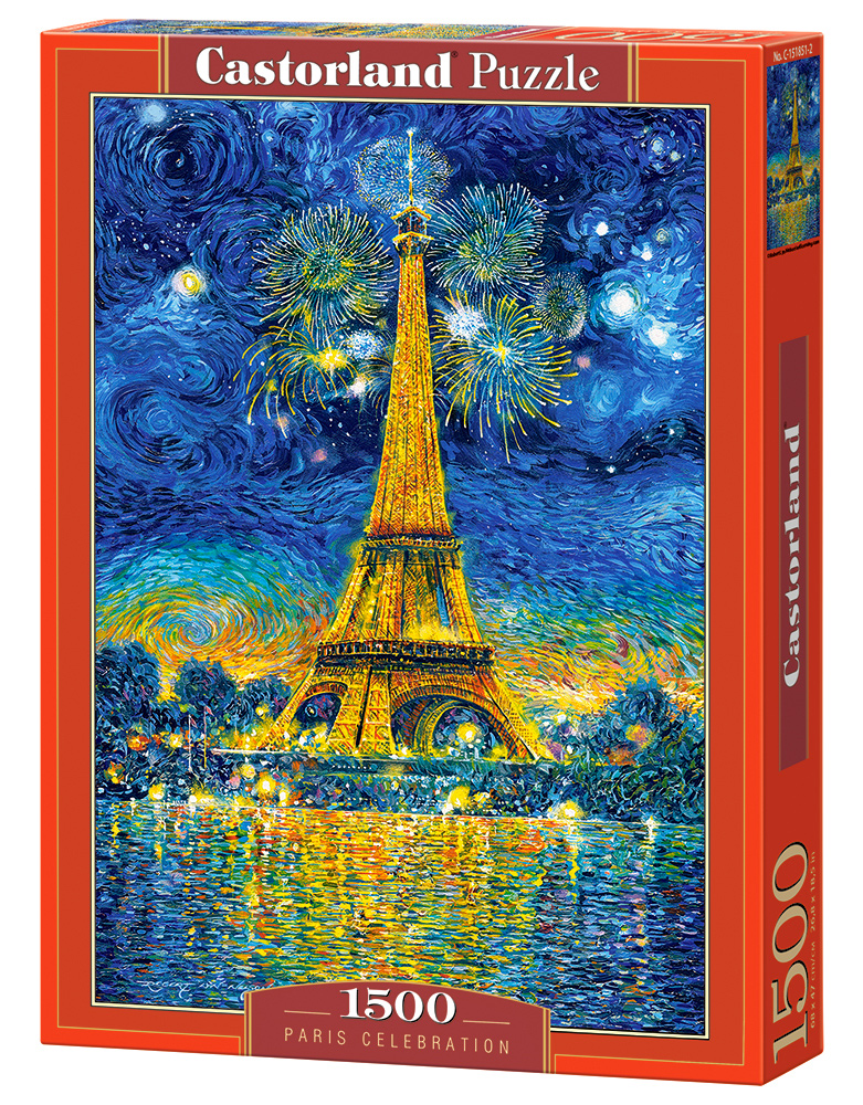 Paris Celebration 1500 Bitar Castorland - 2