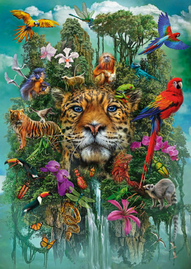 King of the jungle 1000 Bitar Schmidt