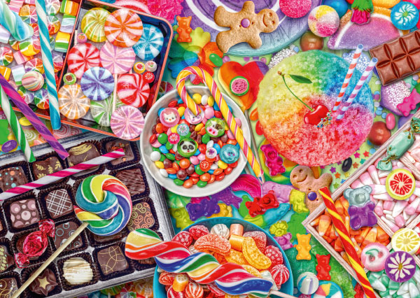 Candylicious 1000 Bitar Schmidt