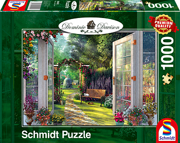 View of the Enchanted Garden 1000 Bitar Schmidt