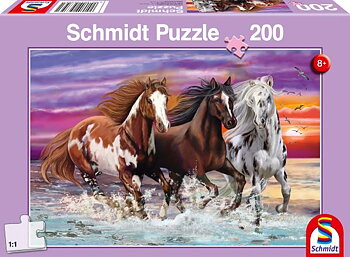 Trio of Wild Horses 200 Bitar Schmidt