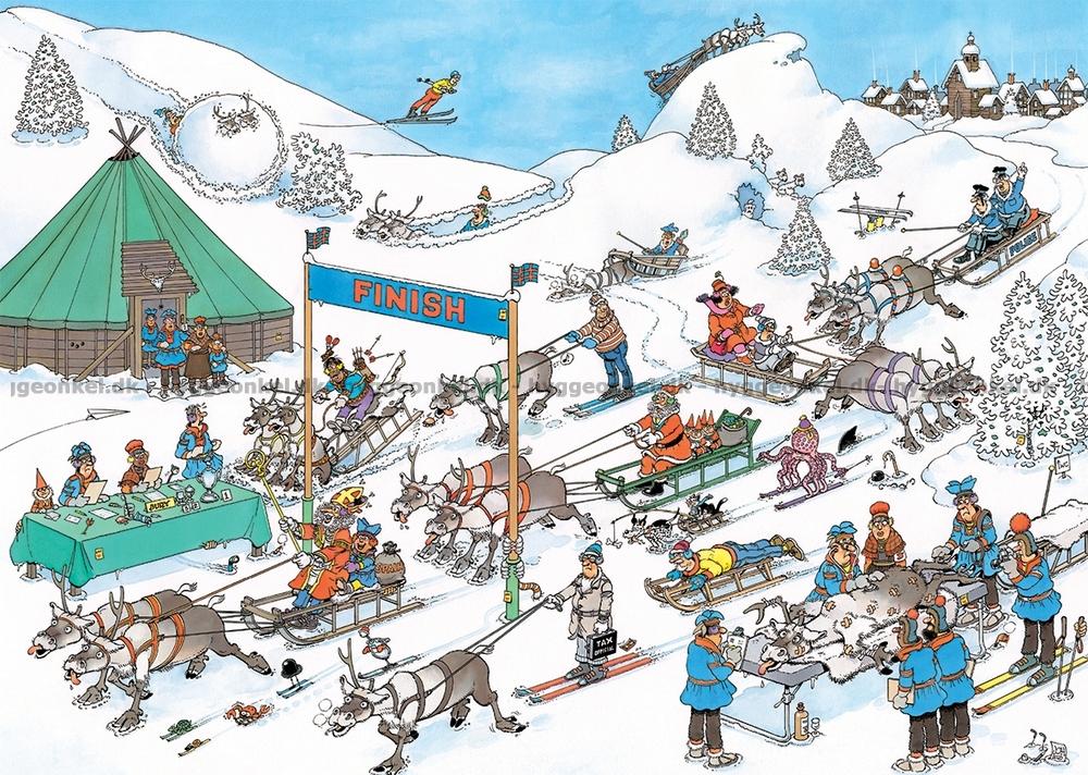 Reindeer Races 500 Bitar JvH Jumbo