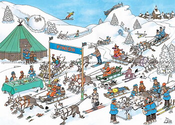 Reindeer Races 500 Bitar JvH Jumbo