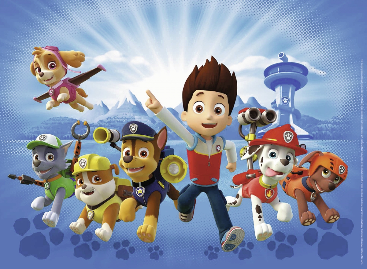 Paw patrol team 100 Bitar XXL Ravensburger Bitar 