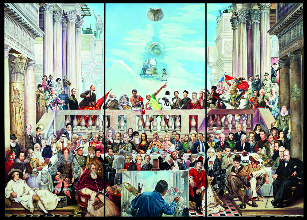 Thus passes the glory of the world 3000 Bitar Schmidt