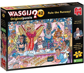 Wasgij Original #42 Rule the Runway 1000 Bitar Jumbo