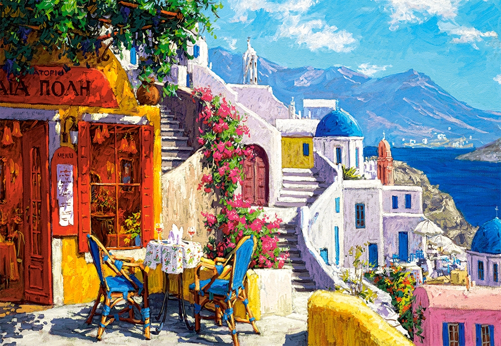 Afternoon on the Aegean Sea   1000 Bitar Castorland