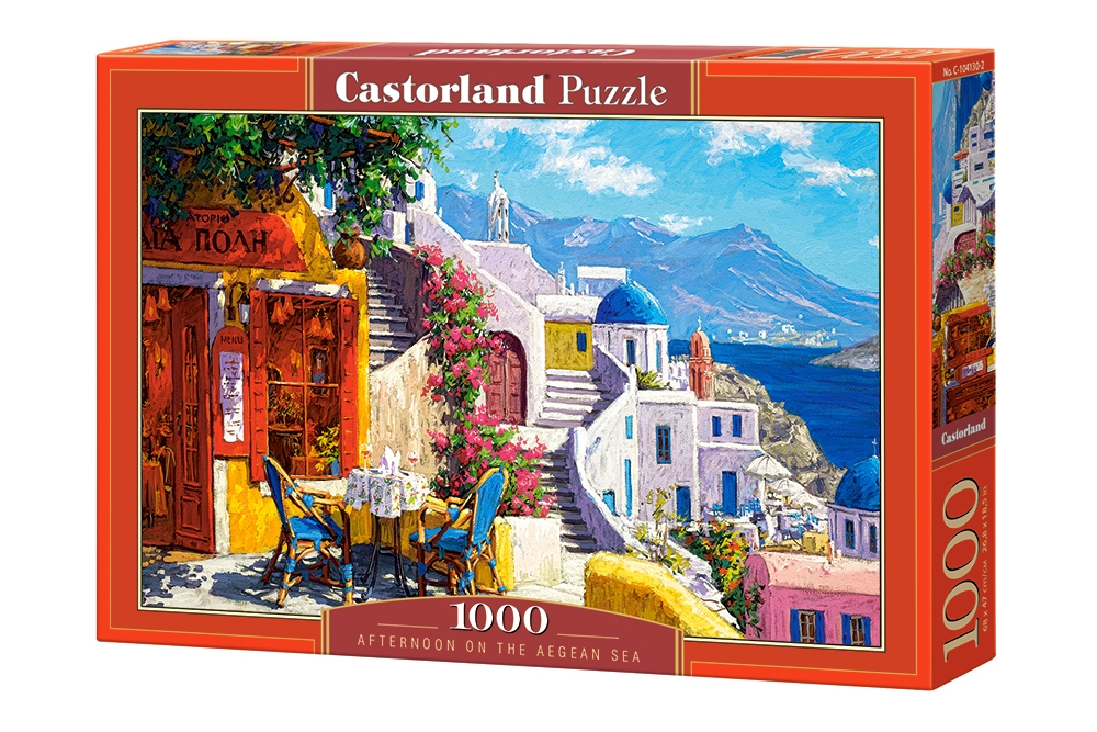 Afternoon on the Aegean Sea   1000 Bitar Castorland - 2