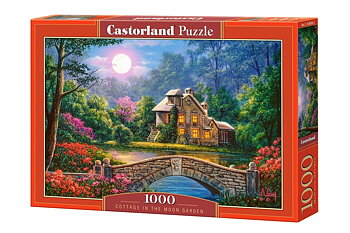 Cottage In The Moon Garden  1000 Bitar Castorland 