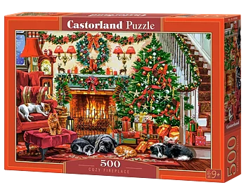 Cozy Fireplace, 500 Bitar Castorland
