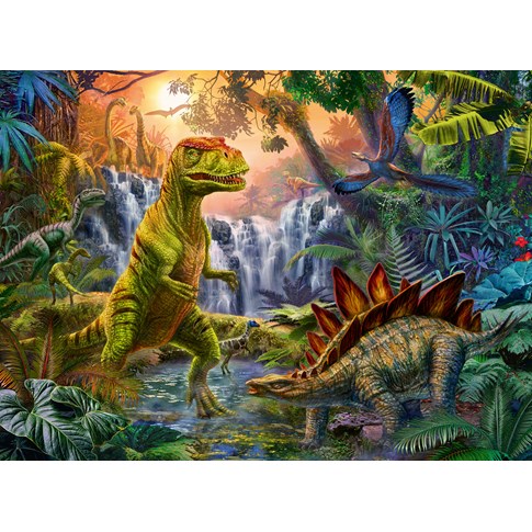 Dinosaur Oasis 100 XXL Bitar Ravensburger