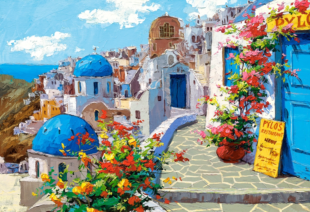 Spring in Santorini 2000 Bitar Castorland