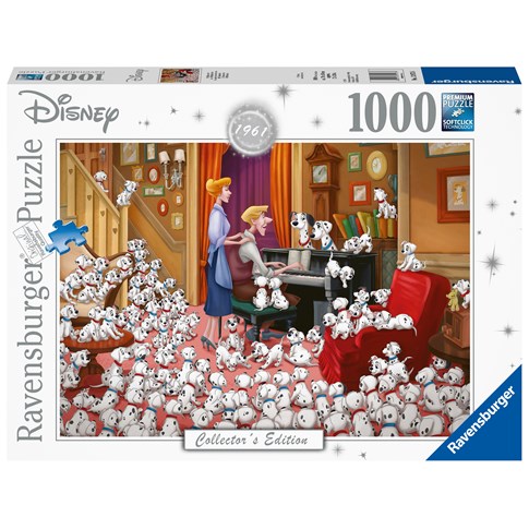 101 Dalmatiner 1000 Bitar Ravensburger - 2