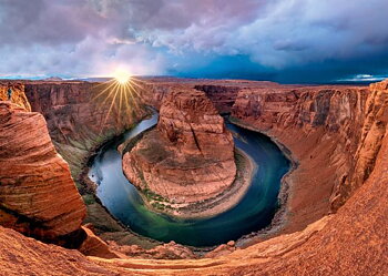 Glen Canyon, Horseshoe Bend - Colorado river 1000 Bitar Schmidt