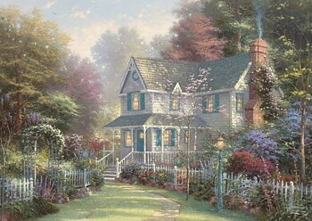 Victorian Garden II 500 Bitar Schmidt Plåt ask