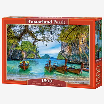 Vacker vik i Thailand 1500 Bitar Castorland