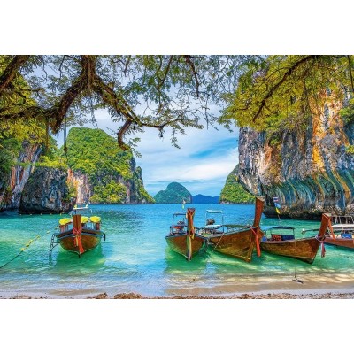 Vacker vik i Thailand 1500 Bitar Castorland