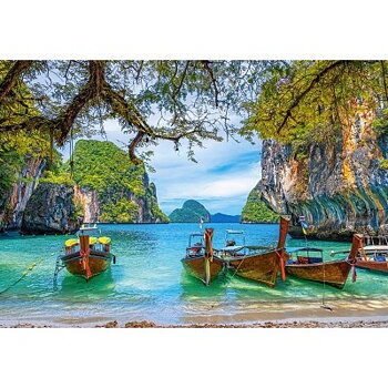 Vacker vik i Thailand 1500 Bitar Castorland