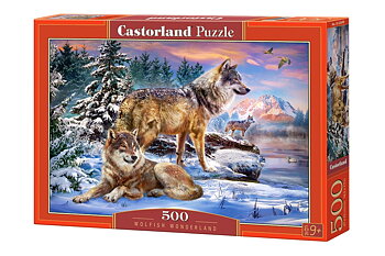 Wolfish Wonderland  500 Bitar Castorland