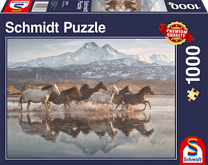 Horses in Cappadocia 1000 Bitar Schmidt