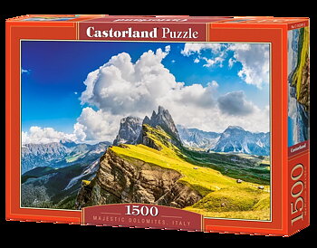 Majestic Dolomites, Italy, 1500 Bitar Castorland
