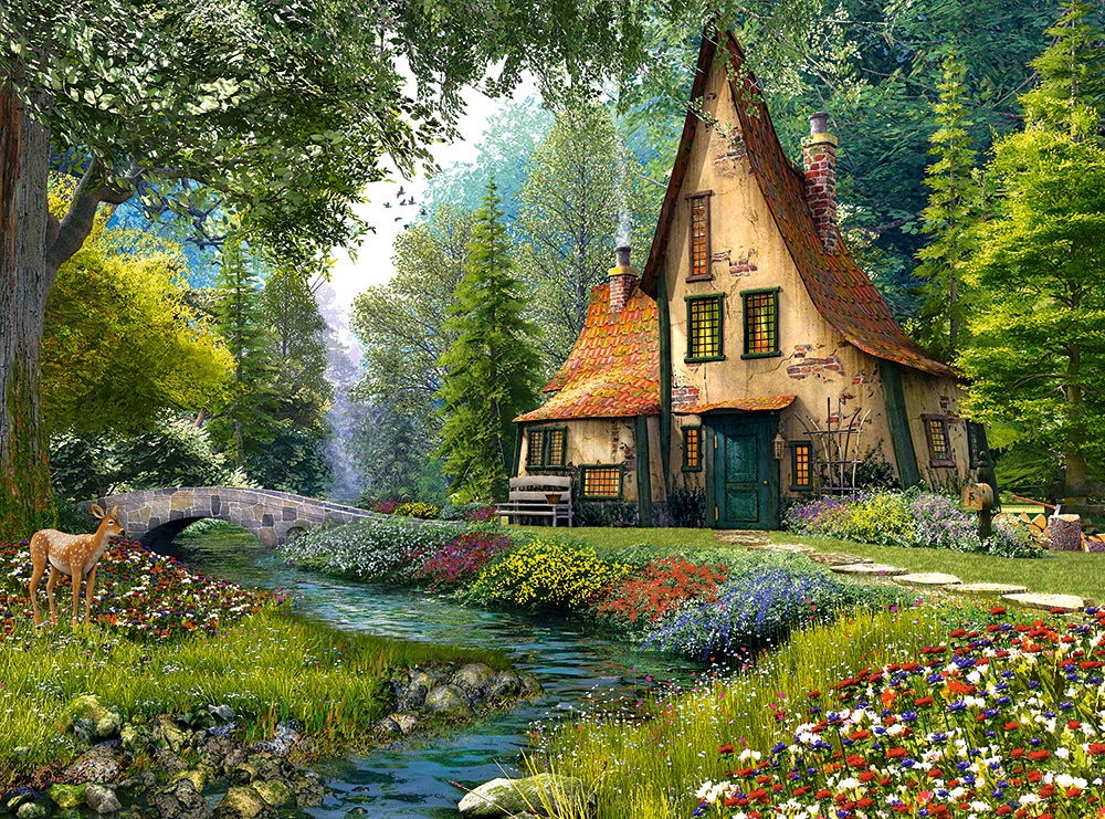 Toadstool Cottage 2000 Bitar Castorland