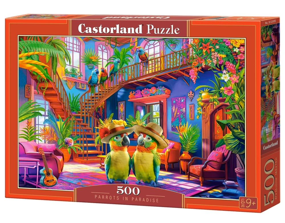 Parrots in Paradise, 500 Bitar Castorland - 2