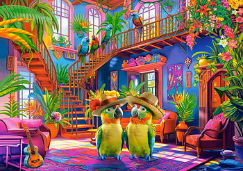 Parrots in Paradise, 500 Bitar Castorland