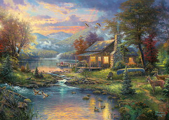 Natures Paradise 500 Bitar Schmidt Plåt ask