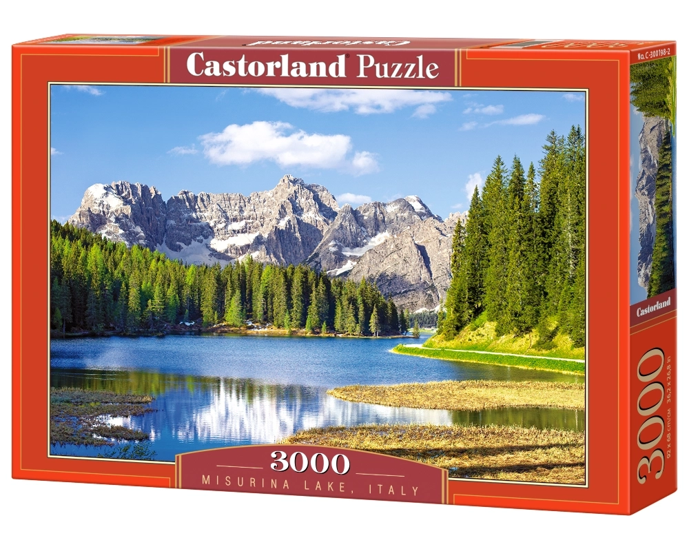 Misurina Lake Italy 3000 bitar Castorland - 2