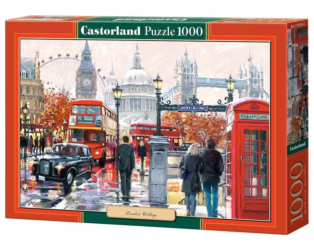 London Collage 1000 Bitar Castorland - 2