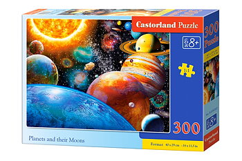Planeter och deras månar 300 Bitar Castorland