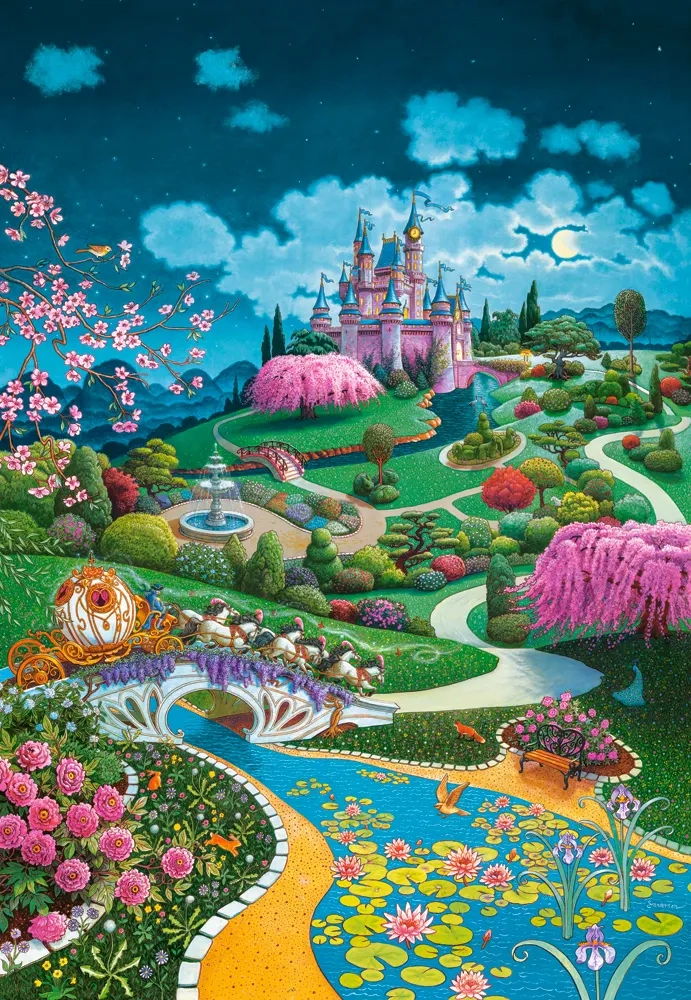 Cinderella´s Castle, 1000 Bitar Castorland