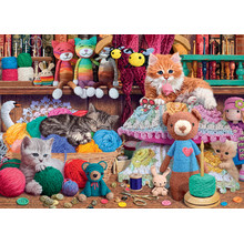Knitty Kitty! 1000 Bitar Ravensburger