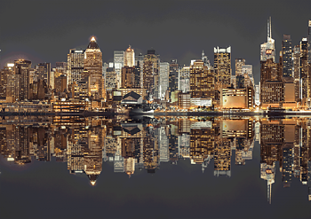 New York Skyline at Night 1500 Bitar Schmidt
